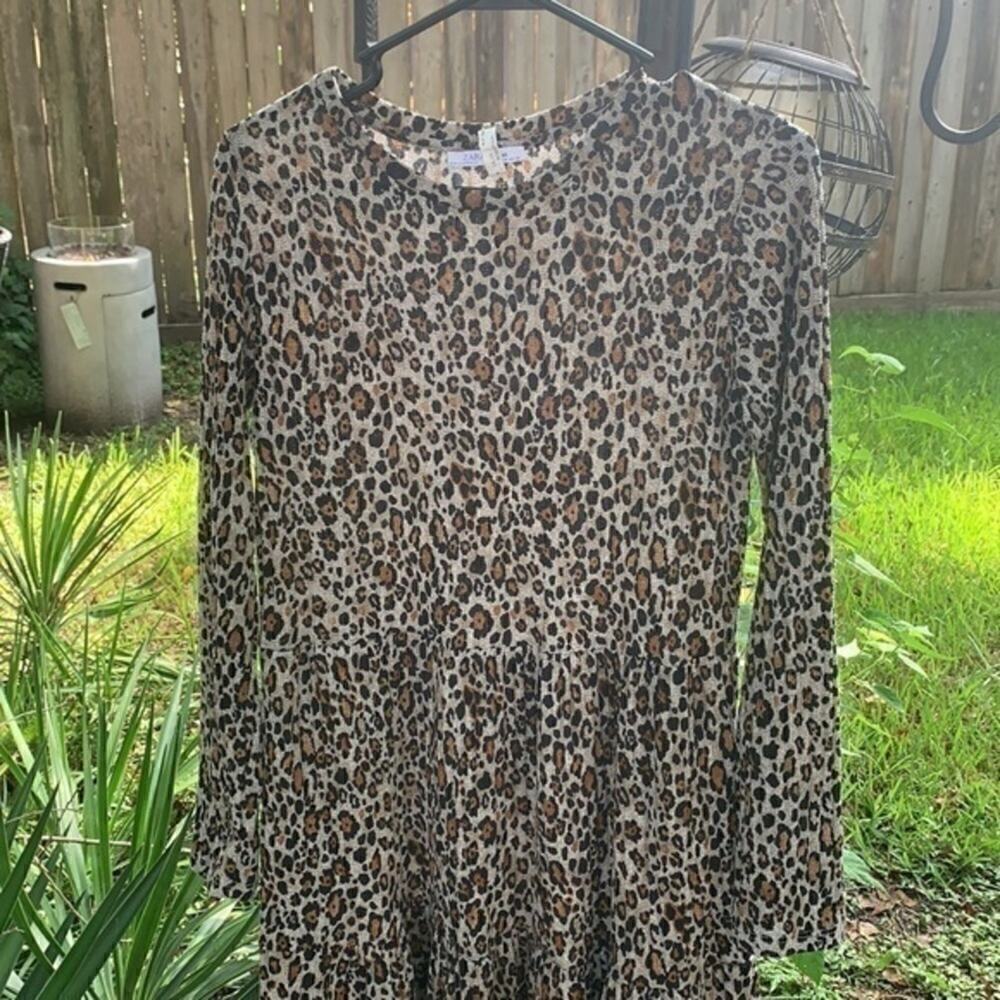 ▶️ Zara ◀️trafaluc leopard dress - Picture 3 of 15
